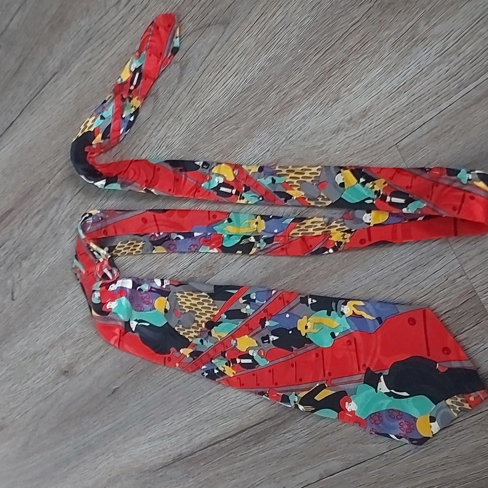 Fratellu 100% silk tie, made in Italy
